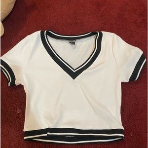 White Crop Top